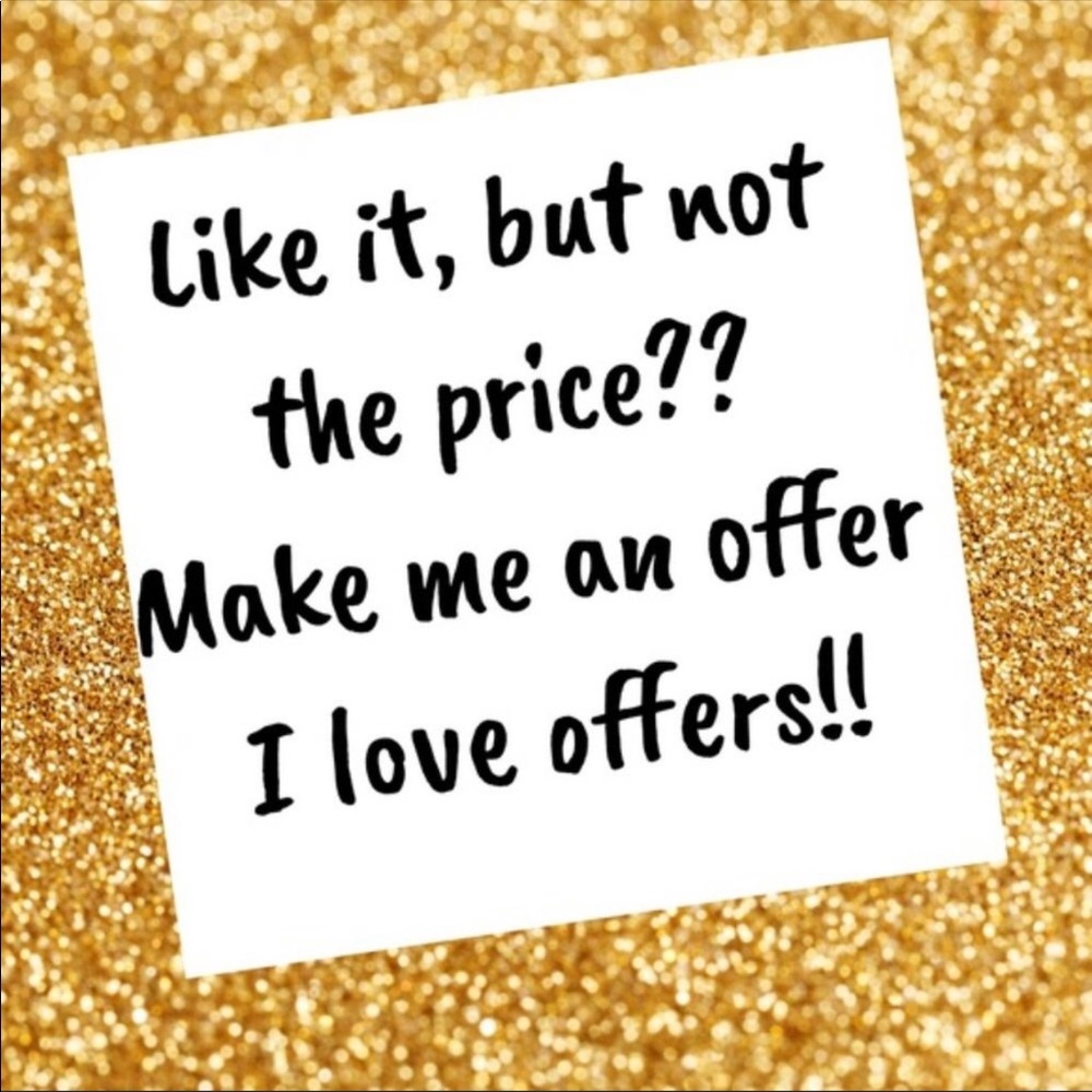 Feel free to make an offer